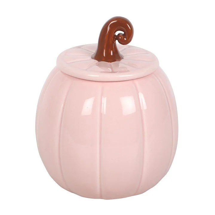 Pink Curly Pumpkin Oil Burner.jpg