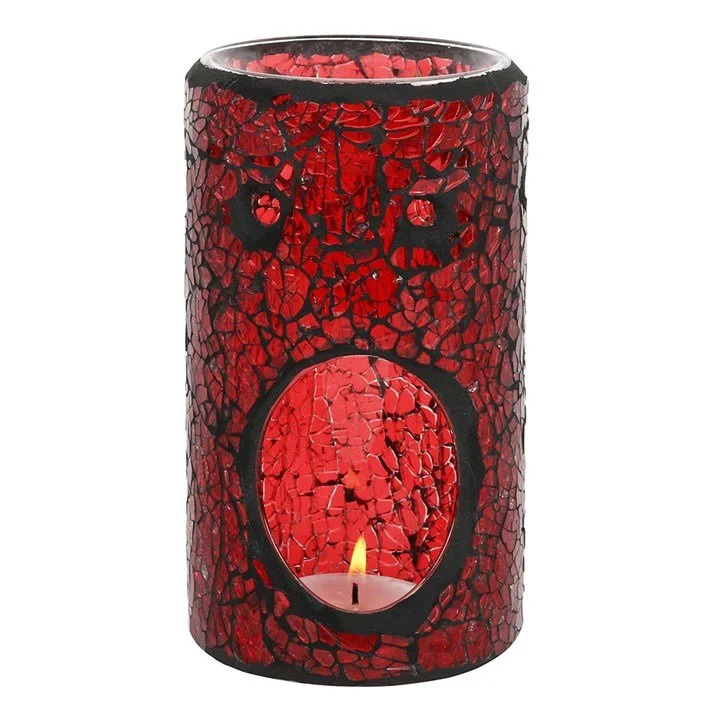 Red Pillar Crackle Glass Oil Burner.jpg