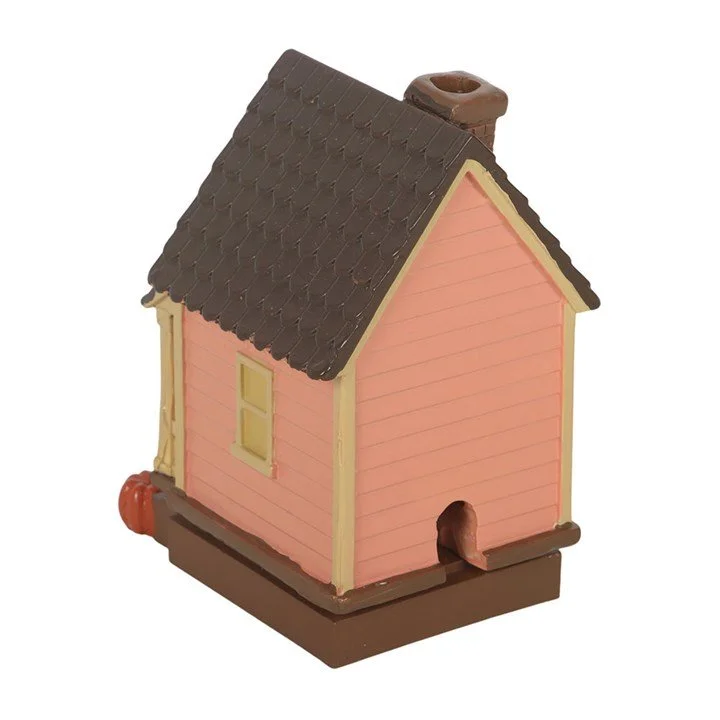 Pink House Incense Cone Burner with Pumpkins (back).jpg