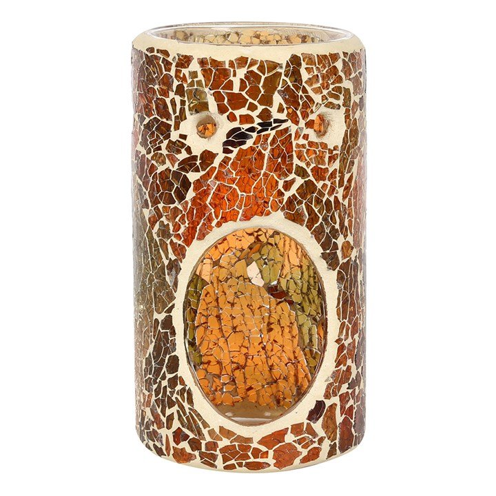 Pillar Brown Crackle Oil Burner.jpg