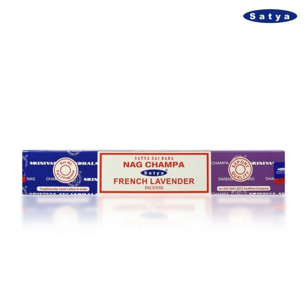 Satya Combo Incense Sticks – Nag Champa and French Lavender.jpg