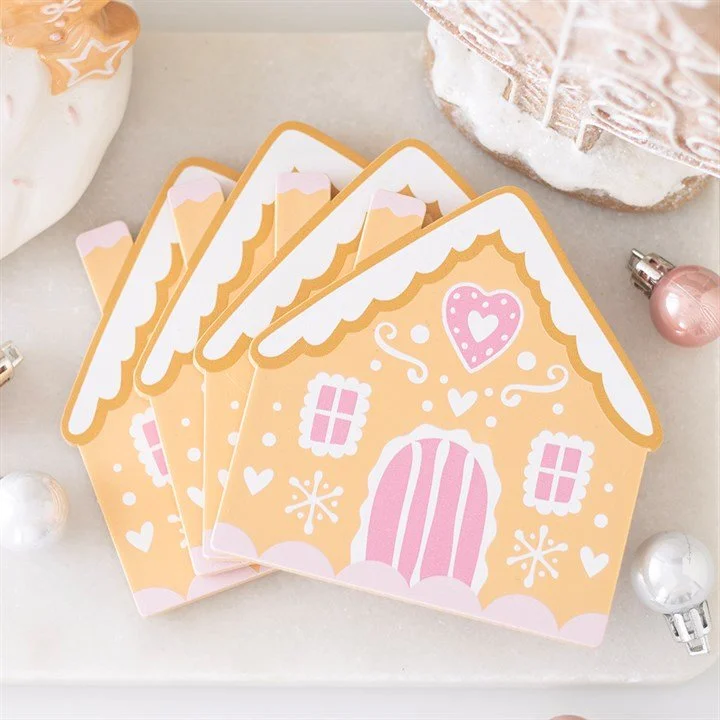 Gingerbread House Coaster Set (example).jpg