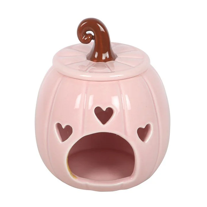 Pink Curly Pumpkin Oil Burner (opening).jpg