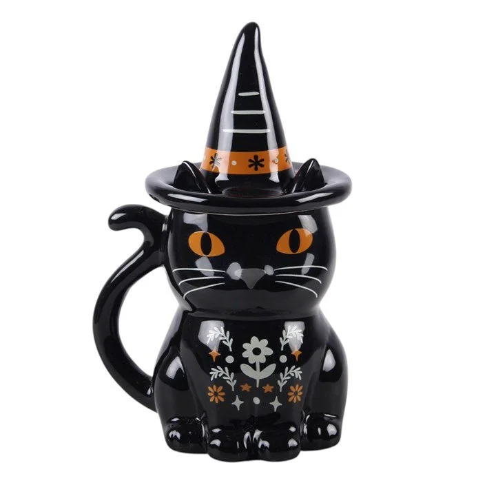 Frightful Folk Black Cat Lidded Mug.jpg