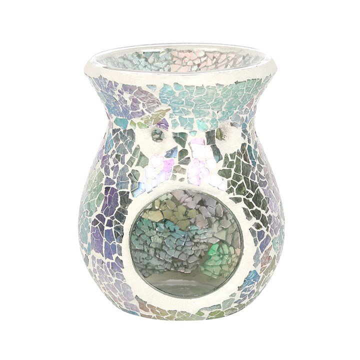 Small Light Blue Iridescent Crackle Oil Burner.jpg
