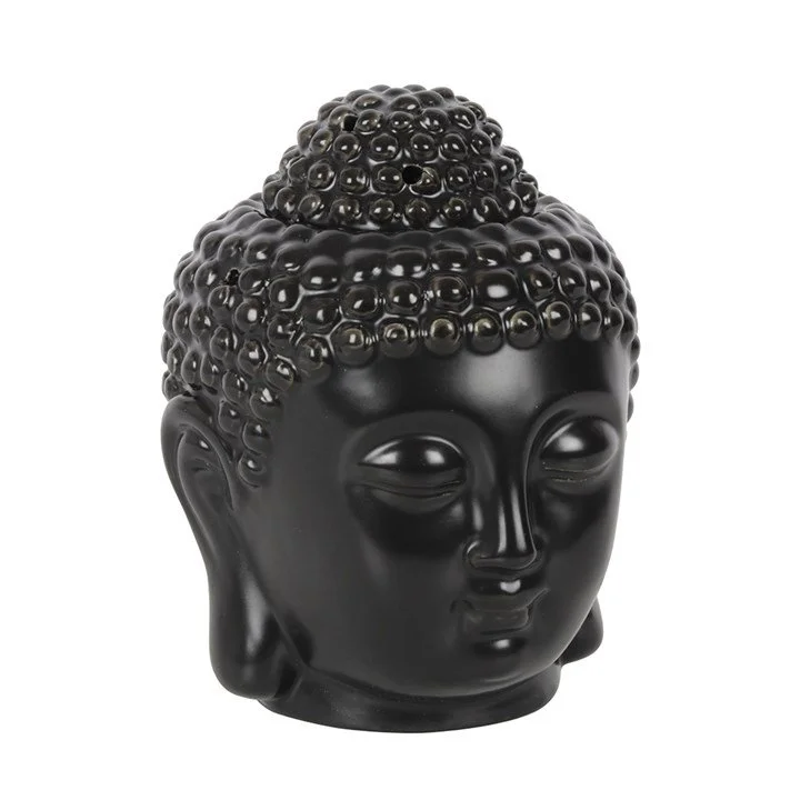 Black Buddha Head Oil Burner (angle).jpg