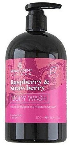 Skin Academy London - Body Wash - Raspberry & Strawberry (500ml)
