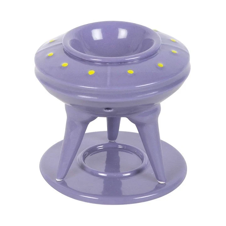 UFO Wax Burner with Lime Alien Wax Melt.jpg