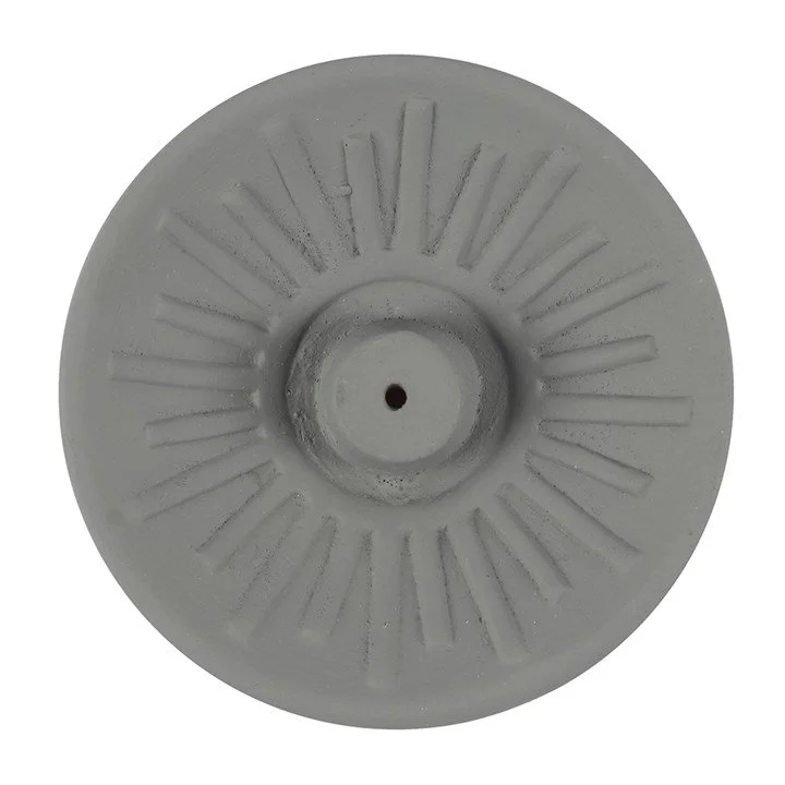 Grey Energy Terracotta Incense Plate.jpg