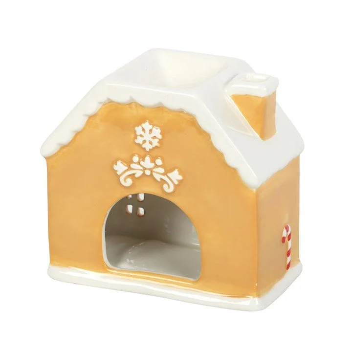 Candy Cane Gingerbread House Oil Burner and Wax Warmer (back).jpg