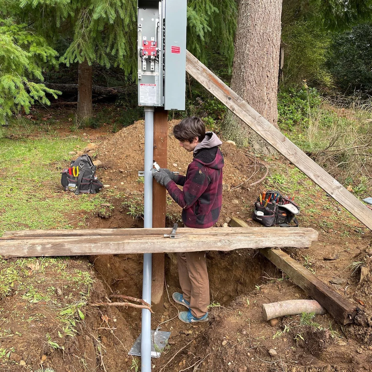 New service out in the sticks. One of highlights of our job is new places, love it!