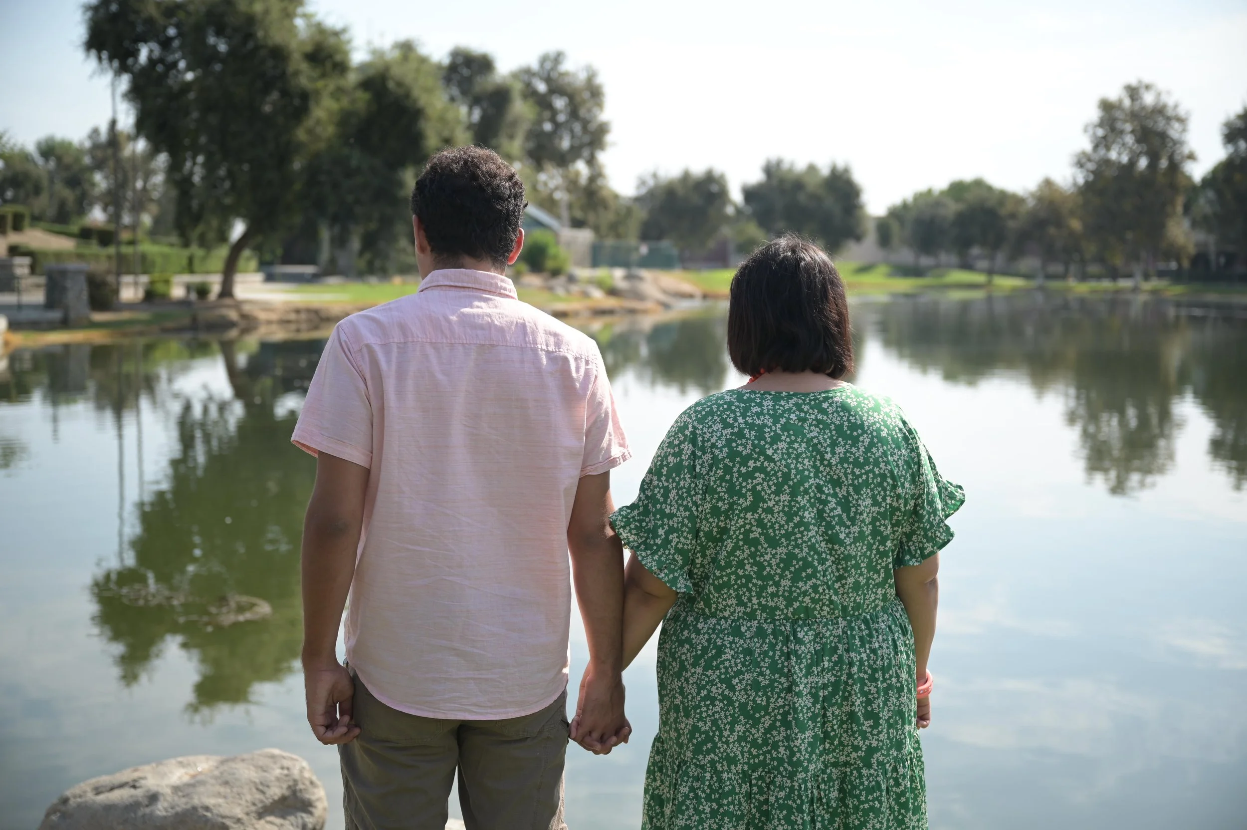 Autistic couple Diego and Michaela photographed in Bakersfield California — documentary portrait produced for SPARK autism research by Black Shutter Productions