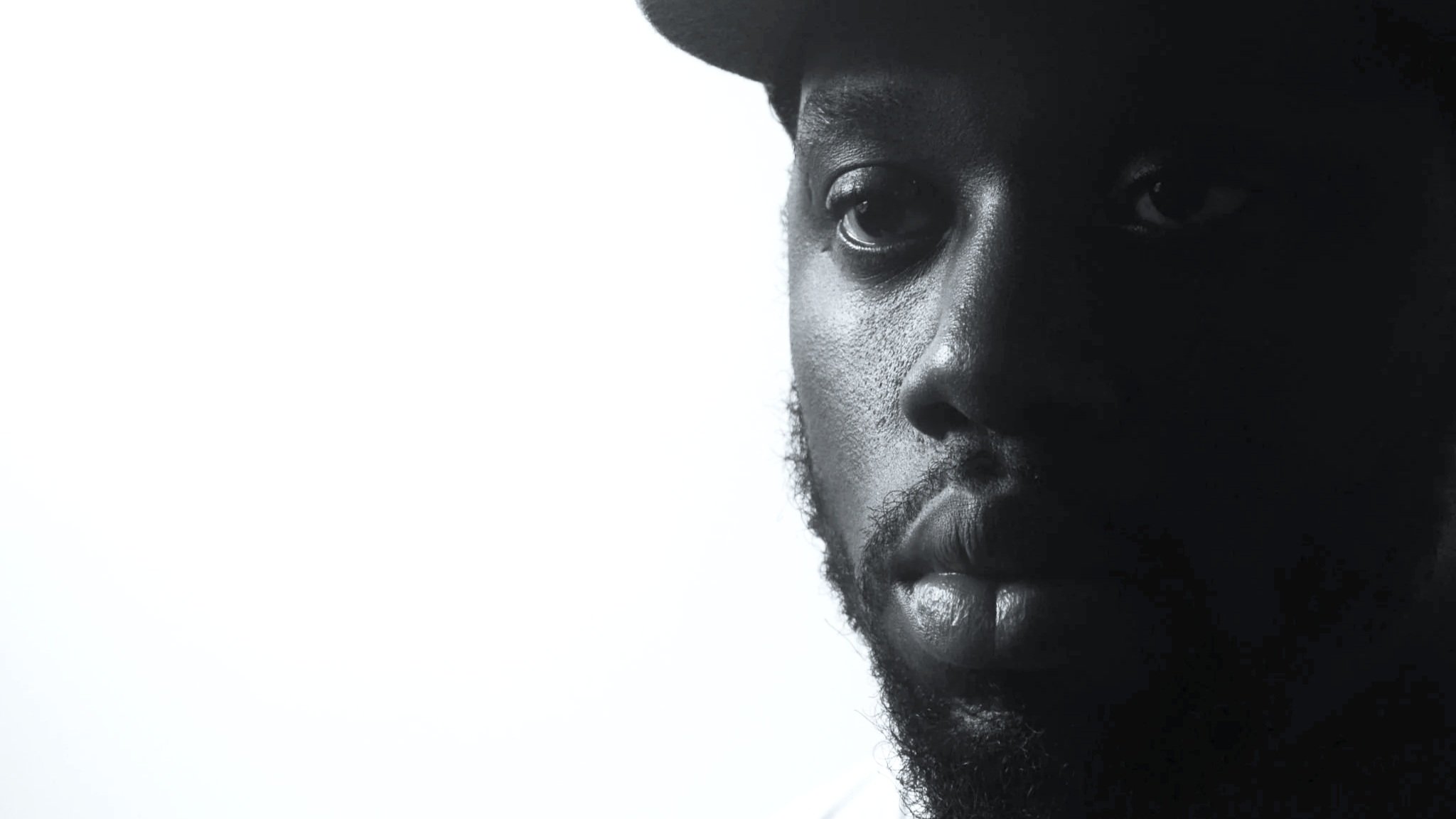 Stoic portrait of Idris Solomon founder of Black Shutter Productions New York City