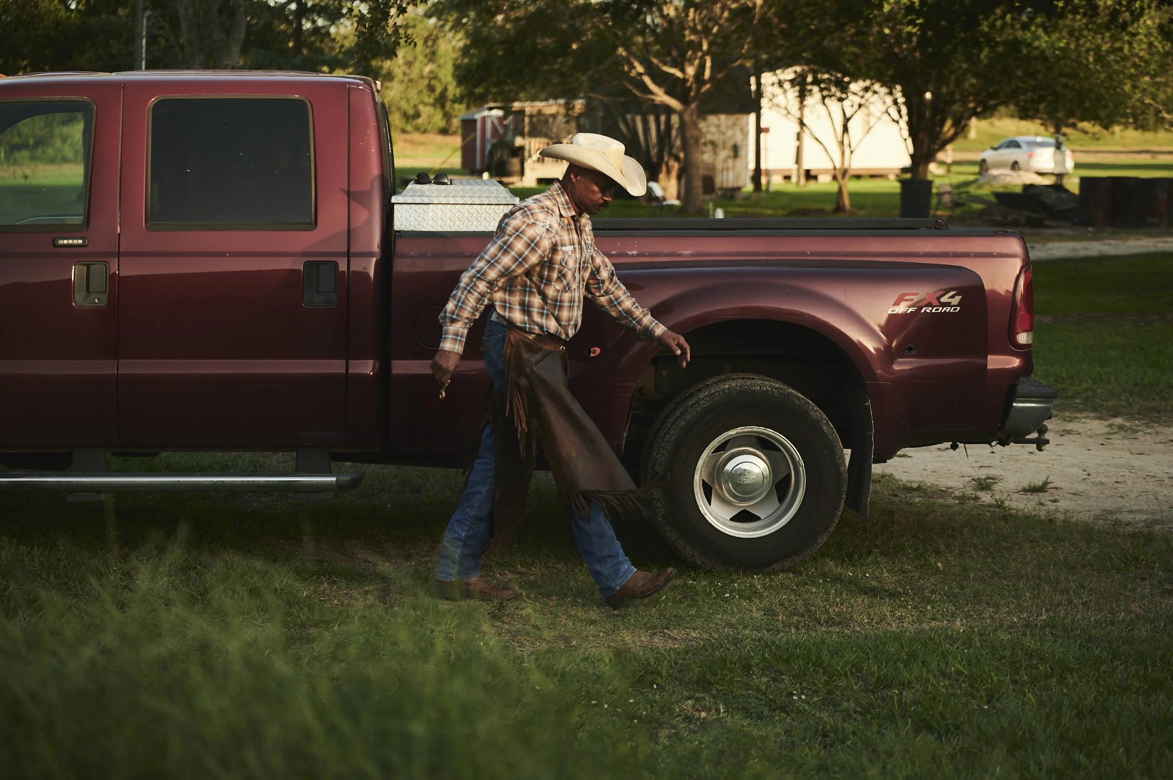 Larry Callies, founder of the Black Cowboy Museum,  in Rosenberg Texas — documentary portrait by Black Shutter Productions