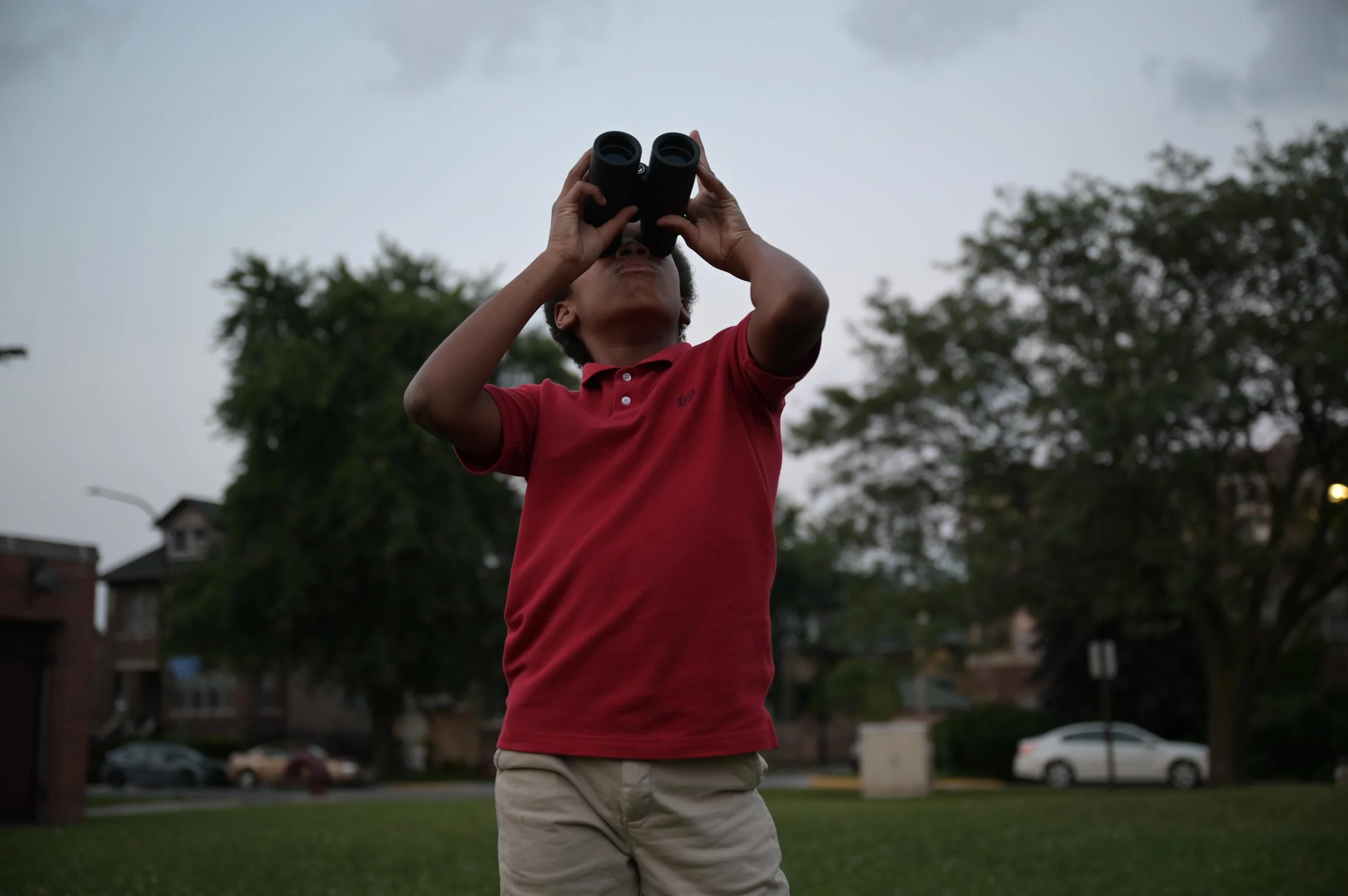 Young Black boy, Caleb Green, with autism in Chicago Illinois — documentary portrait produced for SPARK autism research by Black Shutter Productions
