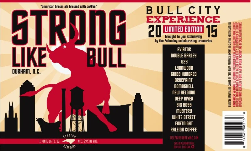 Strong Like Bull Label Art