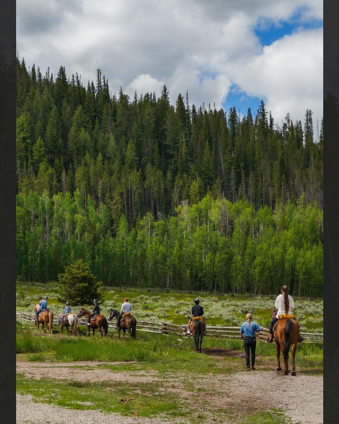 Riders at Keystone Stables, Silverthorne, CO⁠
⁠
---⁠
⁠
#equestrianlife #horseriding #horselove #travelcolorado #coloradoliving #coloradohikes #silverthorne #colorado #outdoorlife #wilderness #exploremore #mountain #traveladventures #allaboutadventure