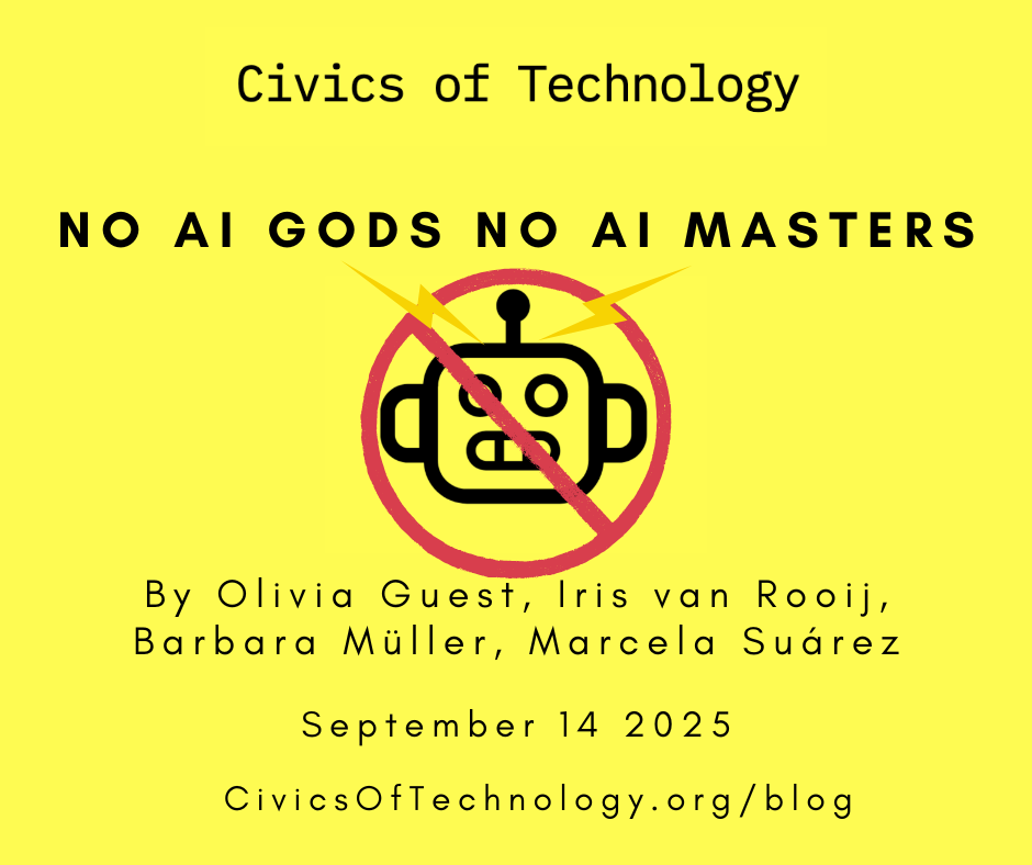No AI Gods, No AI Masters