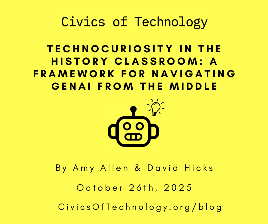 Technocuriosity in the History Classroom: A Framework for Navigating GenAI from the Middle