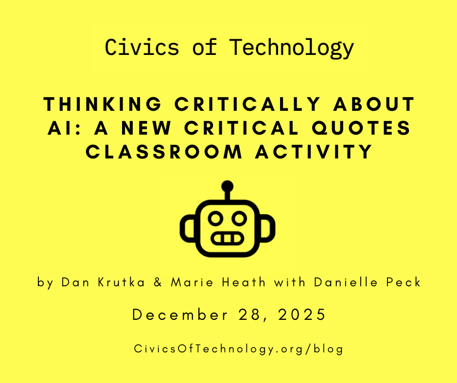 Thinking Critically About AI: A New Critical Quotes Classroom Activity