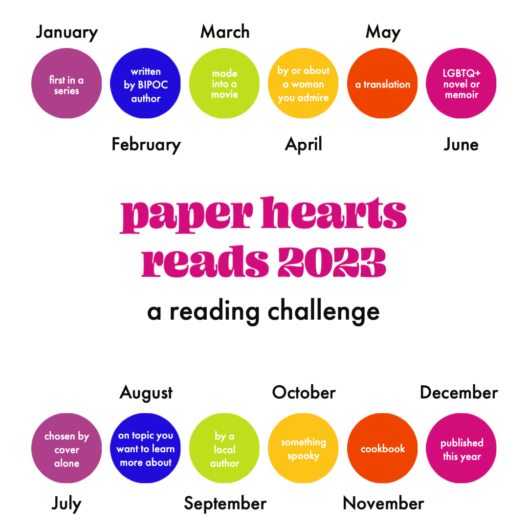 challenge — Paper Hearts Bookstore