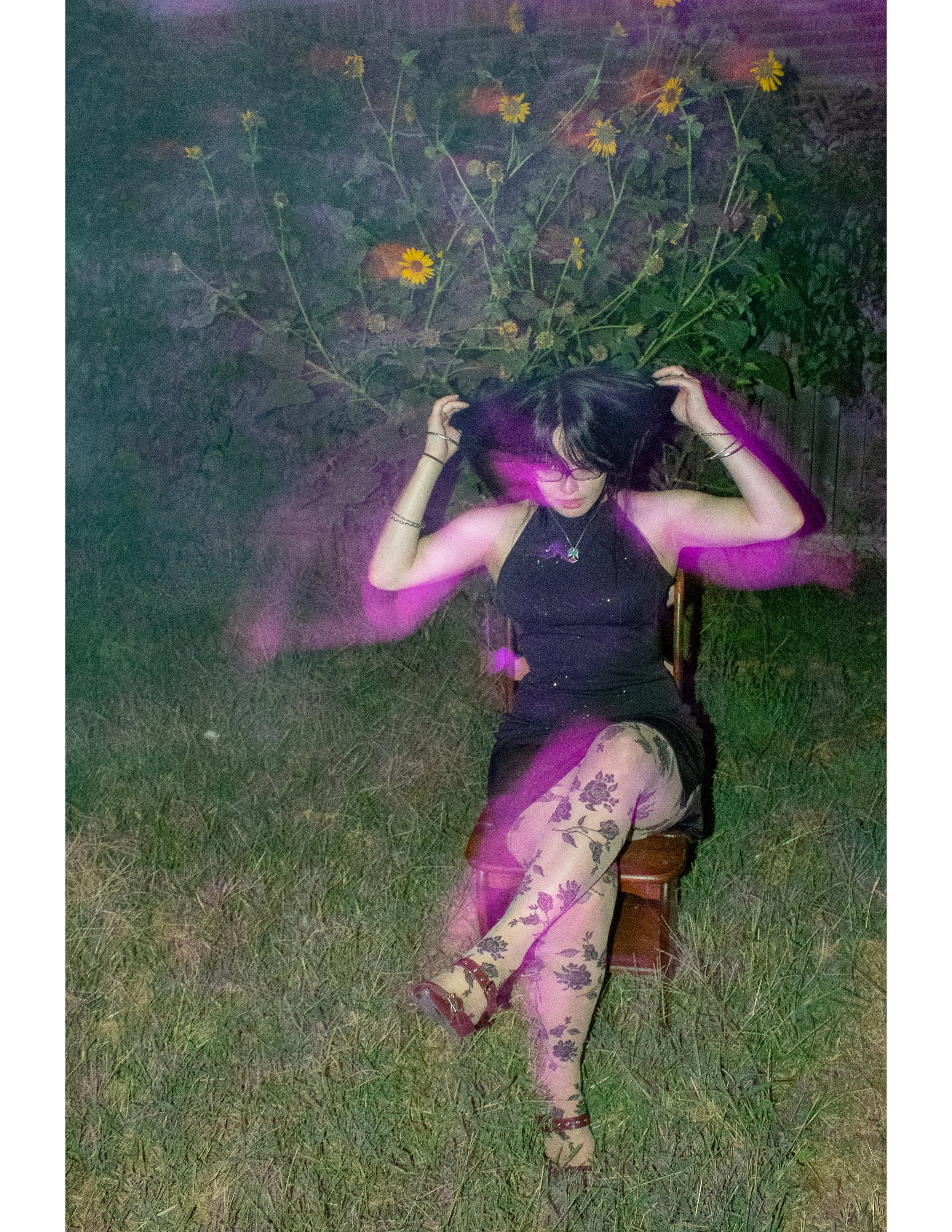 in the garden. digital photography. 2025.
