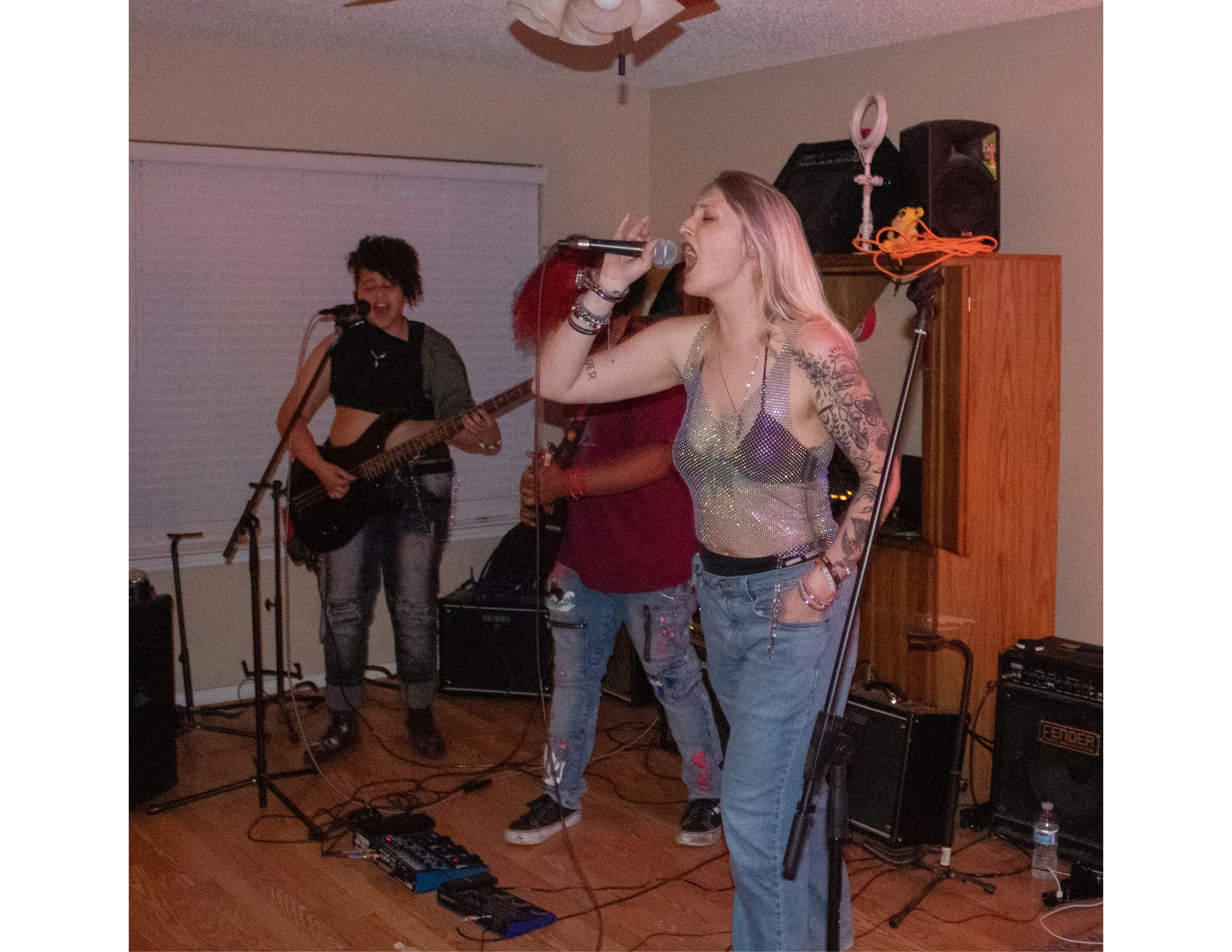 AVRY at house show. Denton. 4/11.