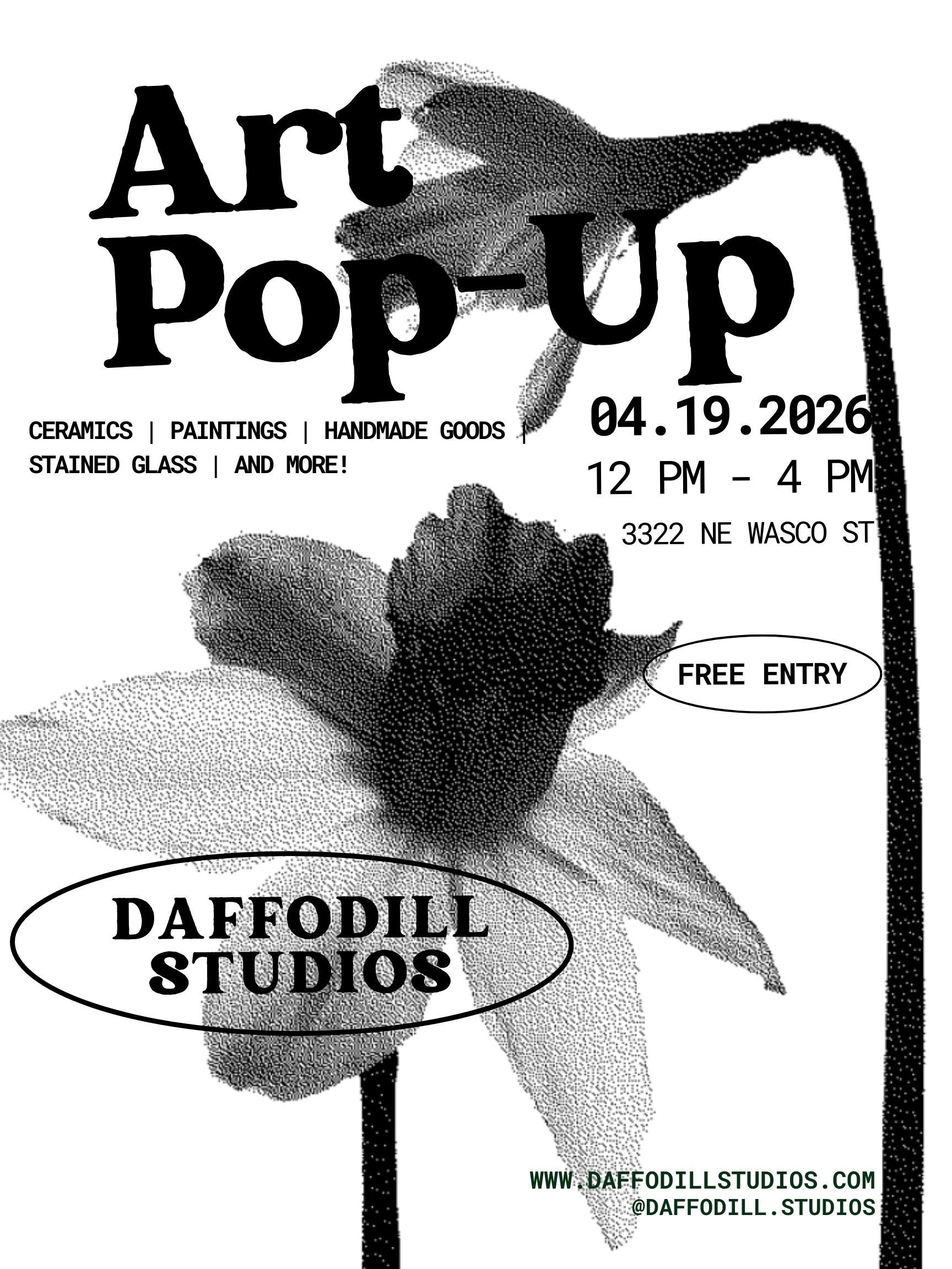 Green Pink Bold Vintage Flea Market Poster 1.png