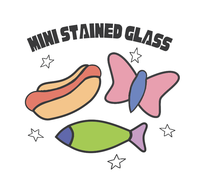 2.5-Hour Beginner Stained Glass • Mini Suncatchers *NEW CLASS!*
