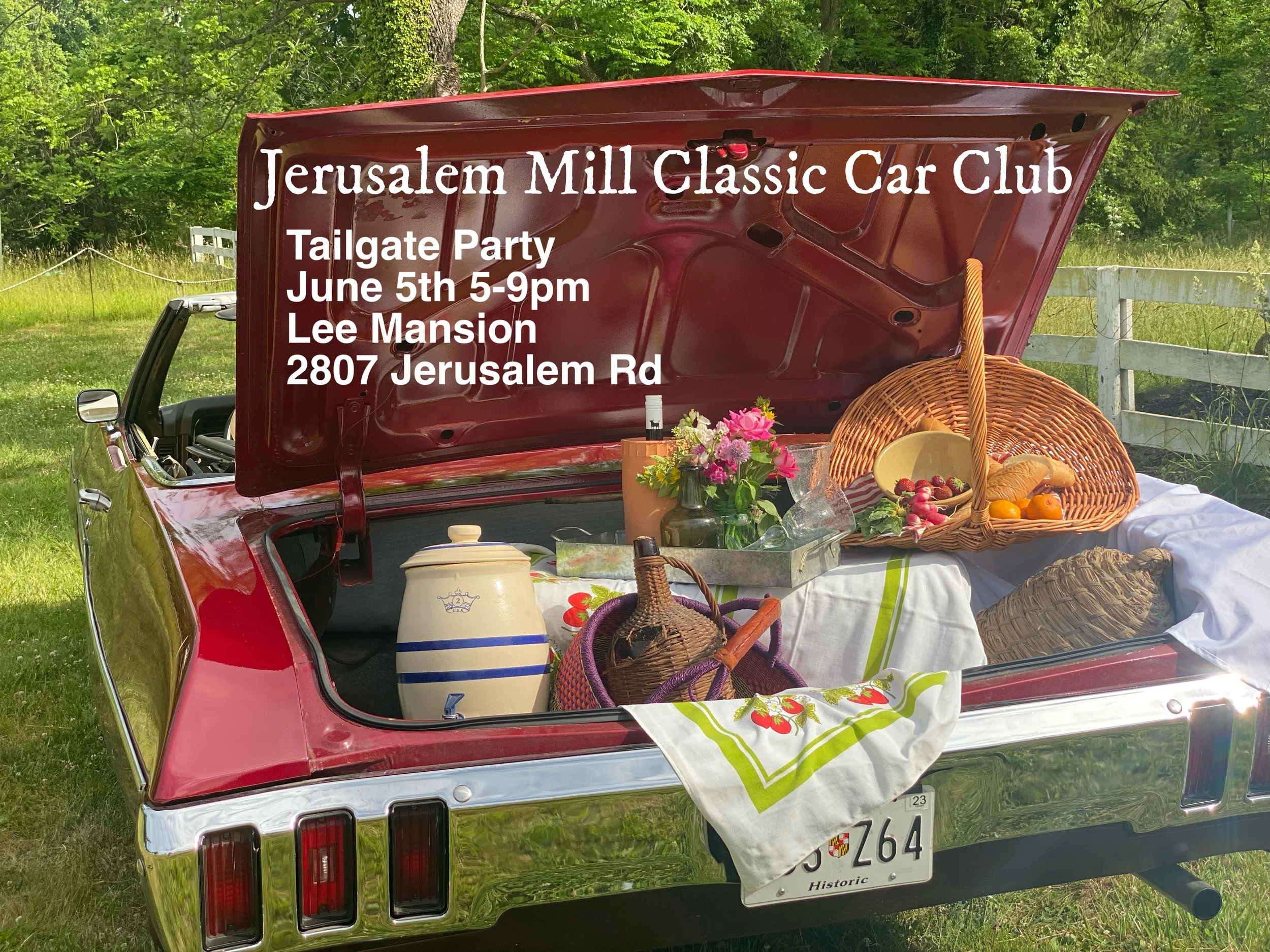 Classic Car Club Tailgate Party