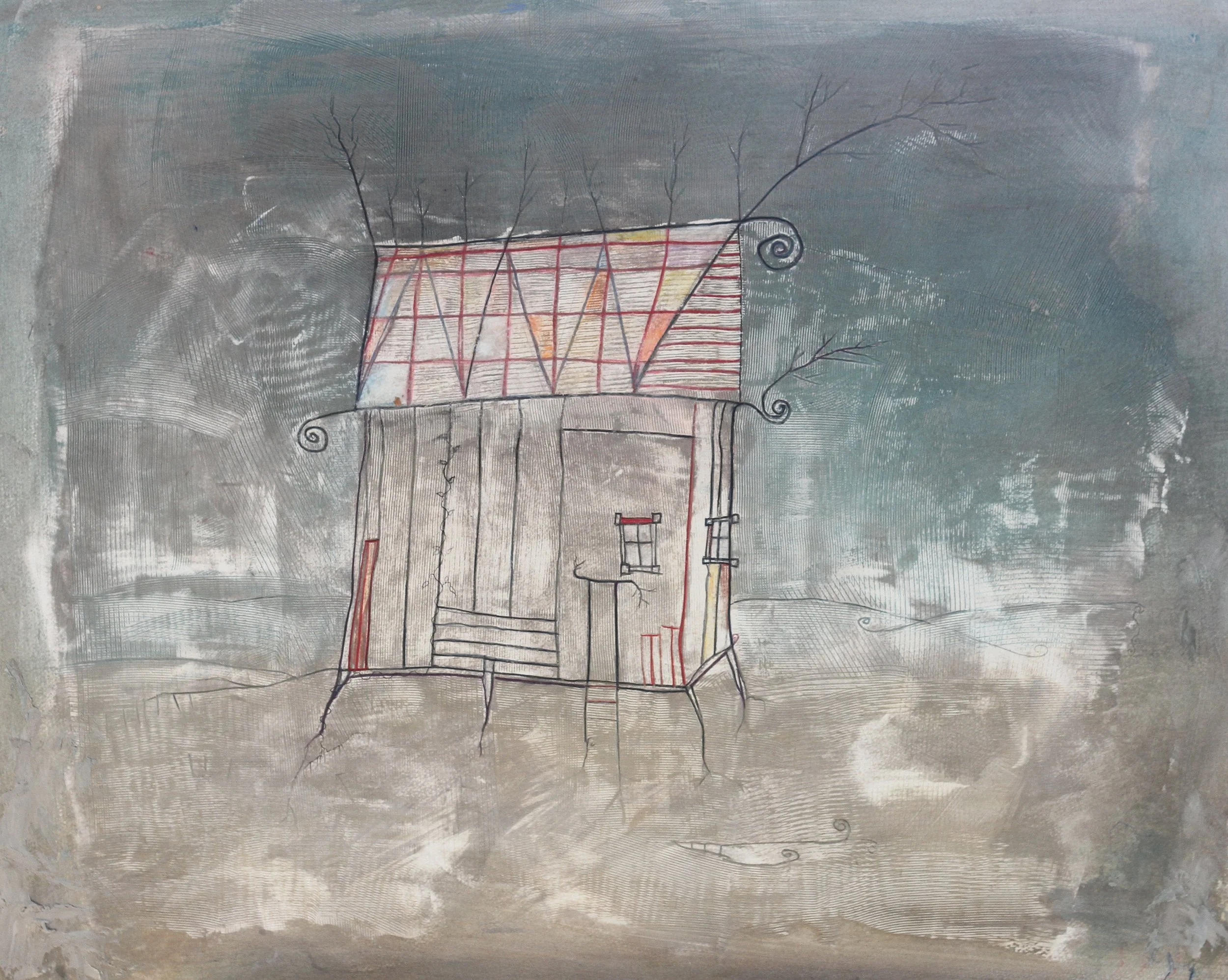 Robert Hite_Untitled 95_Oil on Paper_30x24.jpg
