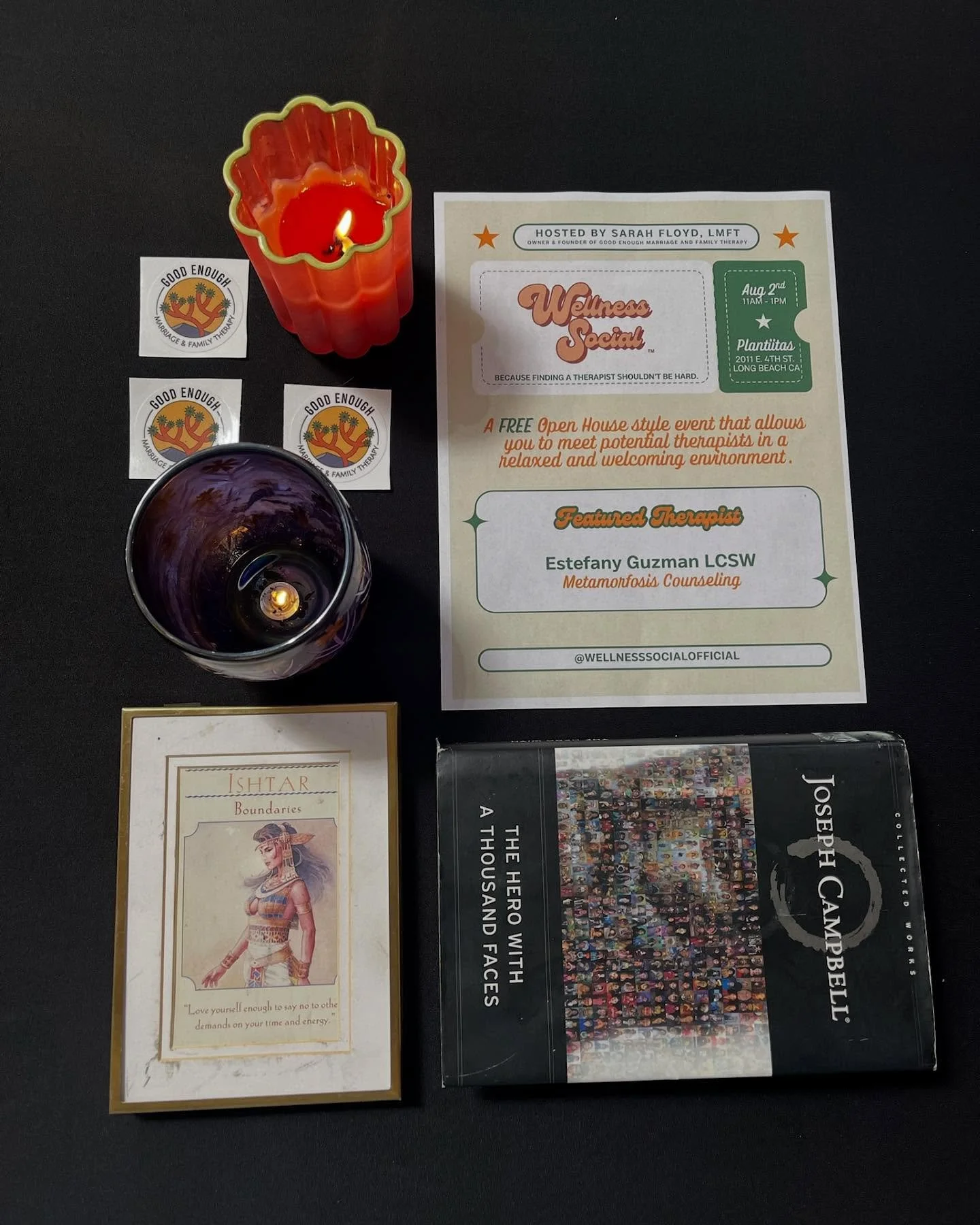 What if ease were an option for both you AND your Community?

Wellness Social gladly shoulders the weight of connecting two worlds each month: 

The Culturally Informed and Brilliant Therapists

And!

The Brave Community Members Who Only Know Therapi
