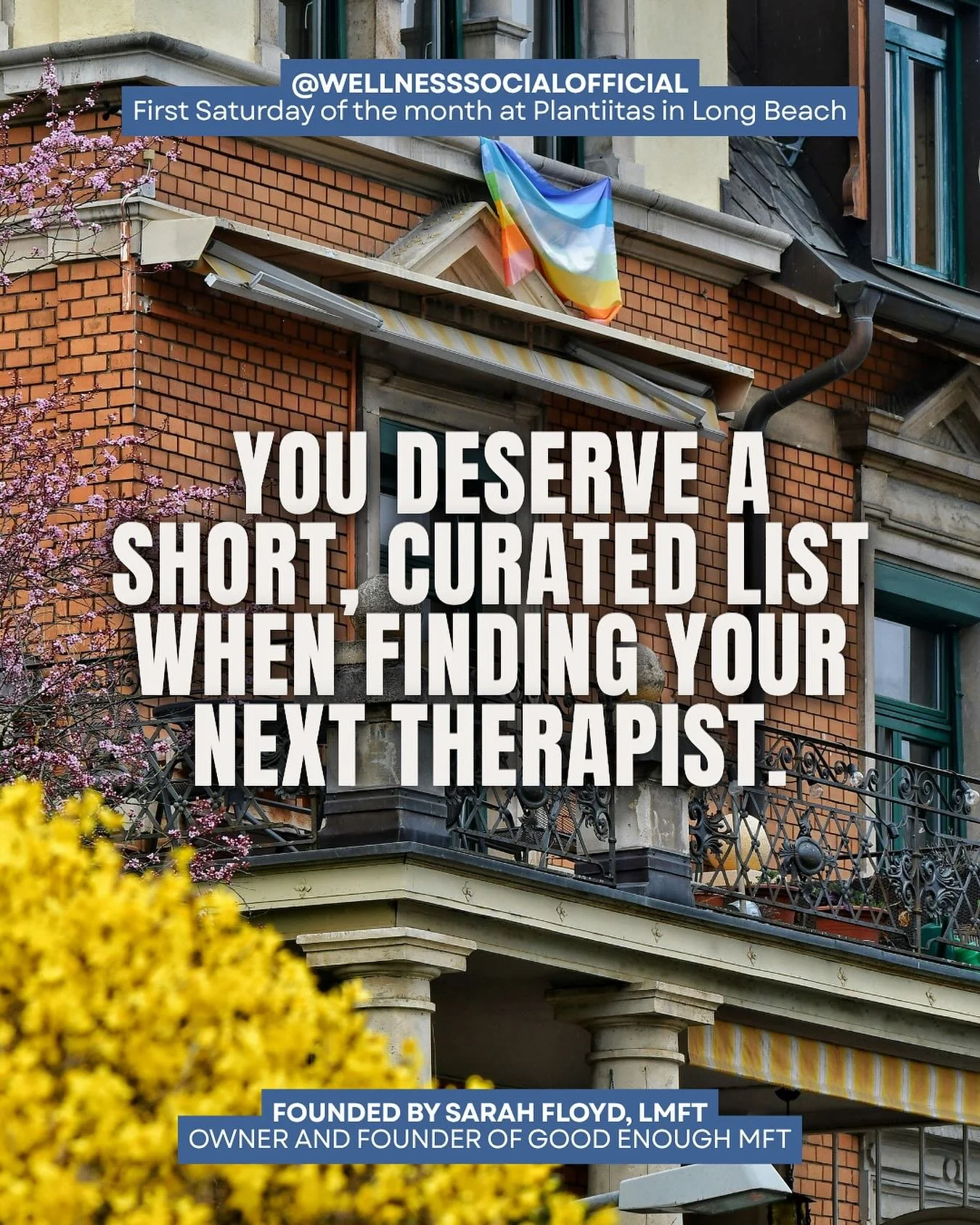 Waitlists are DAUNTING! 

Mark your Calendars for our next Wellness Social&trade;️ on November 1st!!

Because finding a Therapist shouldn&rsquo;t be hard!

#Blacktherapist #queertherapist  #autistictherapist #bpdhealing #latherapist #recoveringperfec