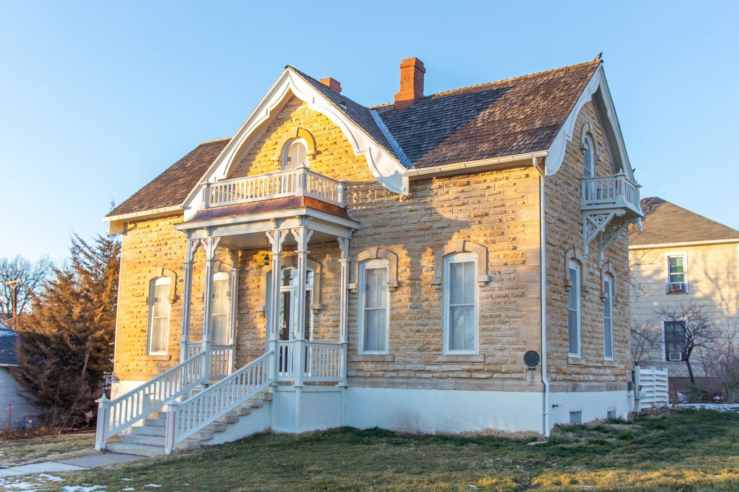 Mueller-Schmidt House Home of Stone - Dodge City, Kansas