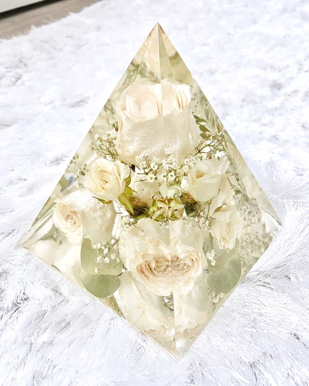 Rectangle Resin Block Wedding Floral Preservation Flower Preservation  Bridal Bouquet Preservation Resin Floral Tray Bridal Gift 