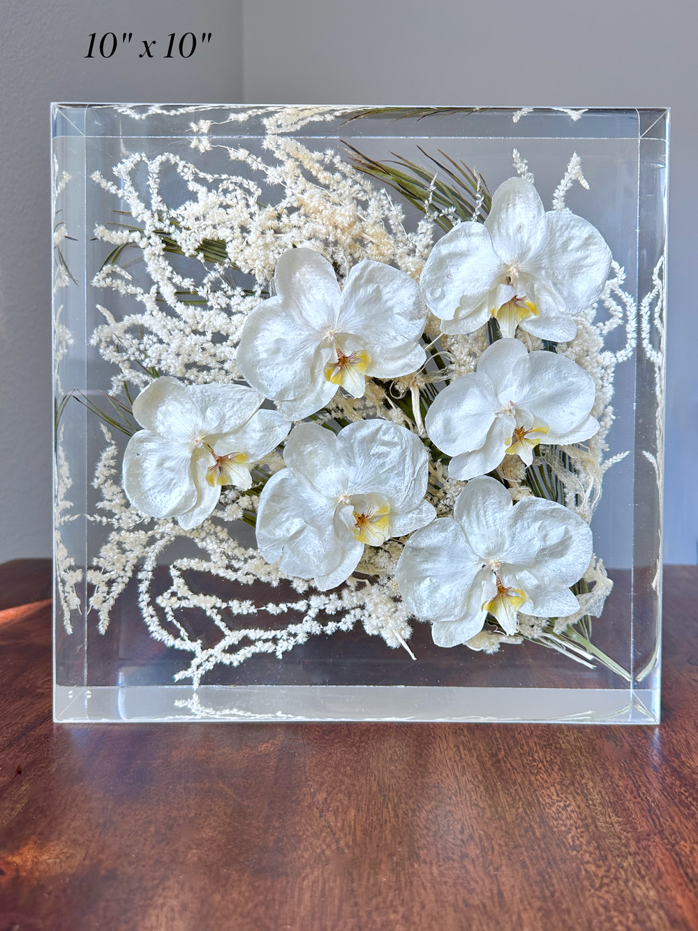 Bouquet preservation - square block