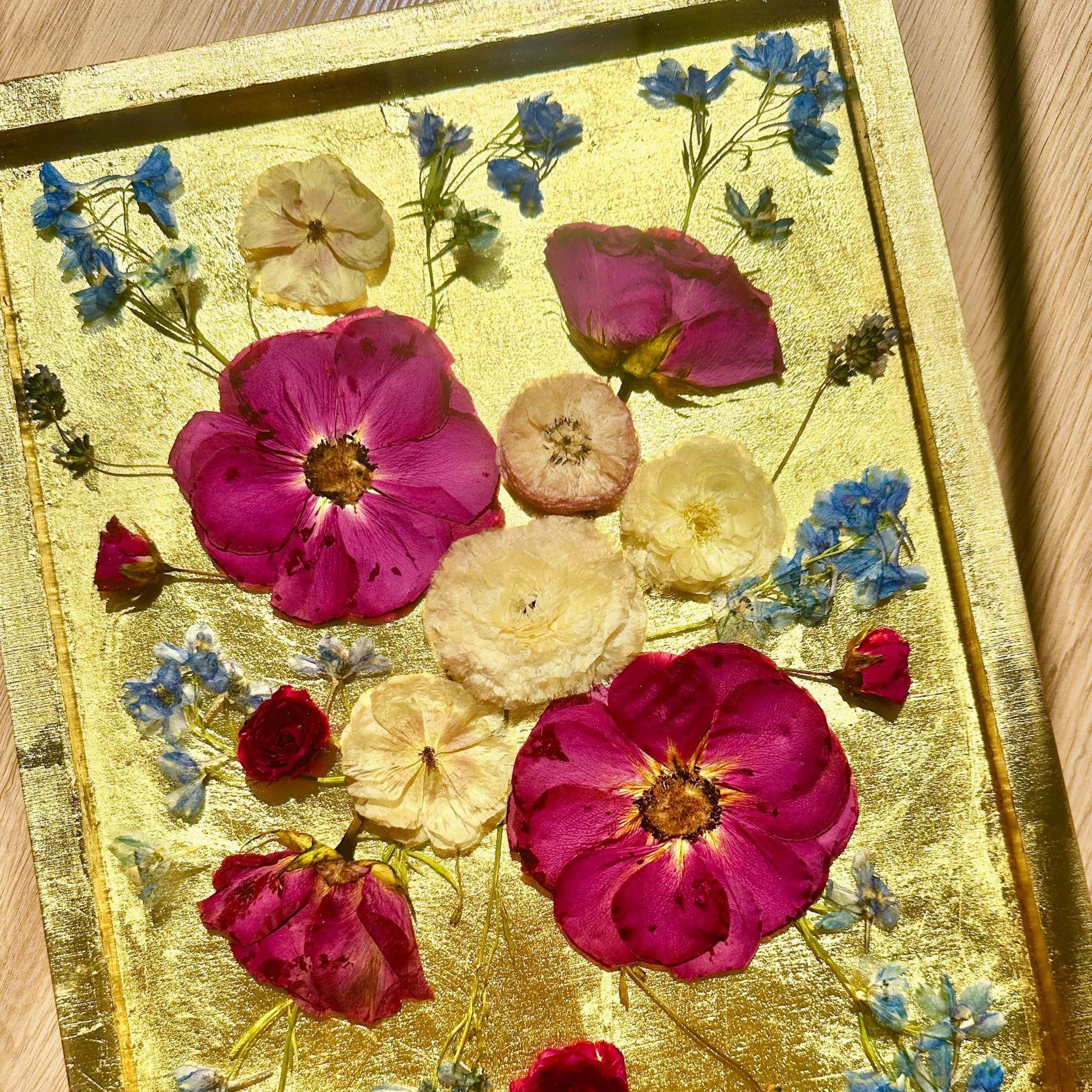 Custom Pressed Flower Wall Art