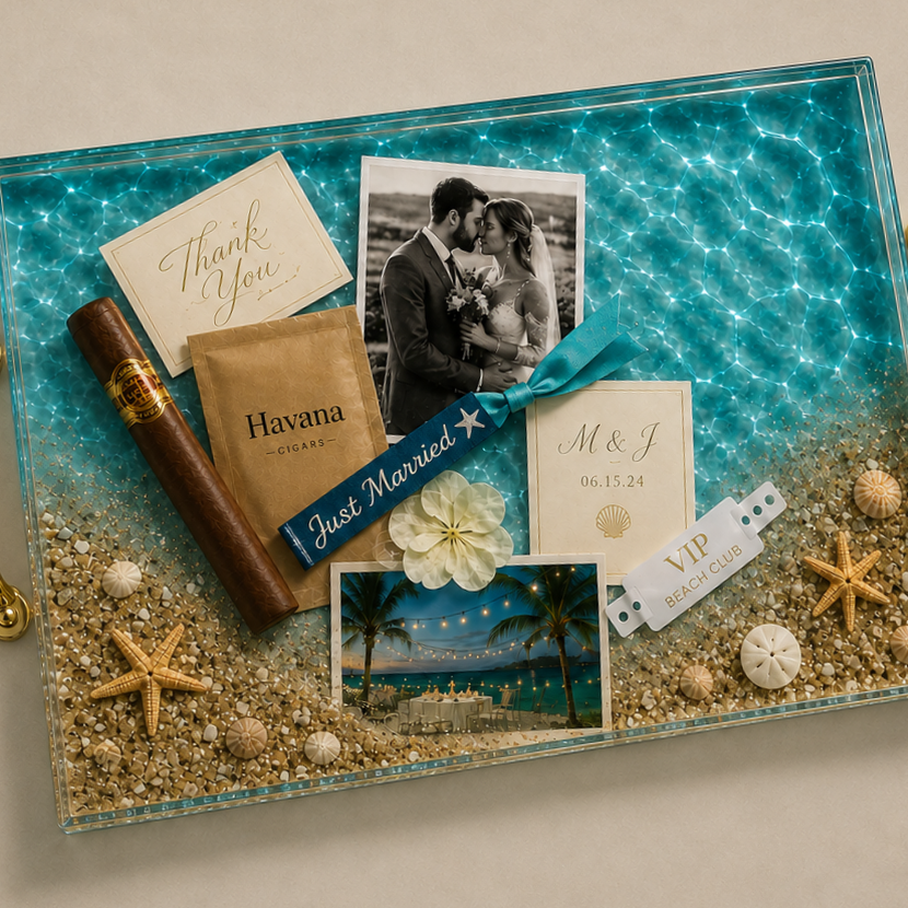Custom Beach Display Tray for Lakesha (First Payment)