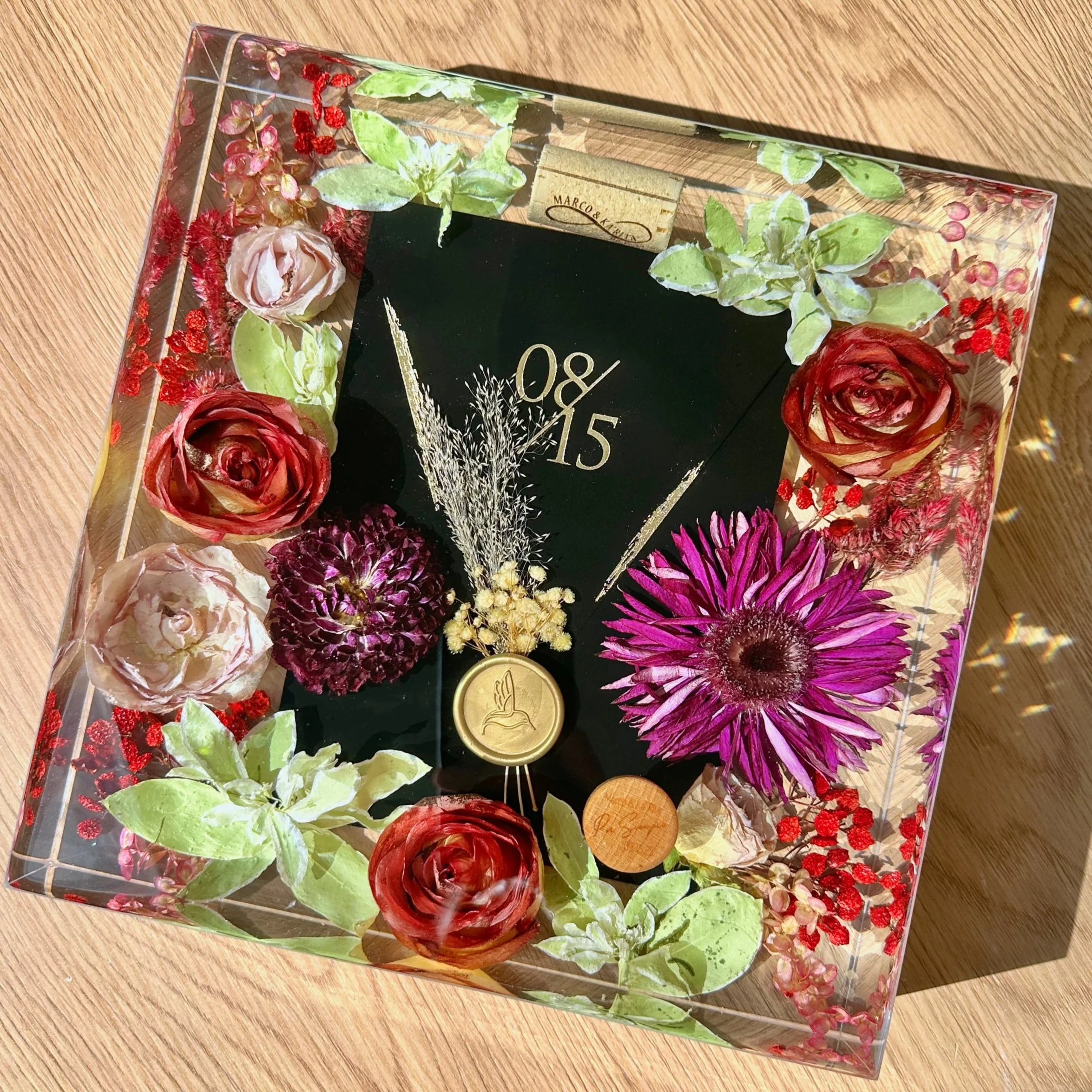 Custom Wedding Invitation Block