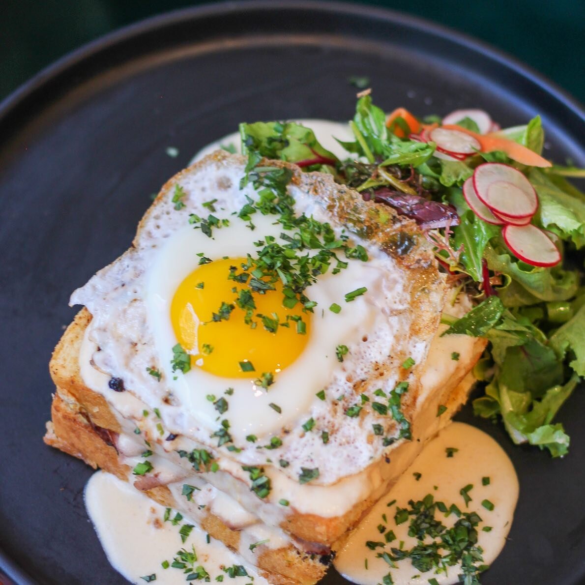 Our Croque Madame called your name this weekend #sundaybrunch 💕❤️
--
Psss we are opening on Sunday night, from 5 pm till late 🌚