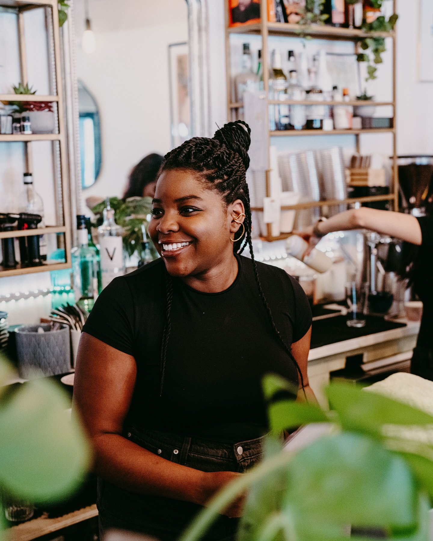 Meet Ana&iuml;s ✨the powerhouse behind Caf&eacute; Sauvage Boston. She runs the show with grace: managing communication, leading both front and back of house, and setting the tone for our warm, welcoming vibe , all while raising two young children.👶