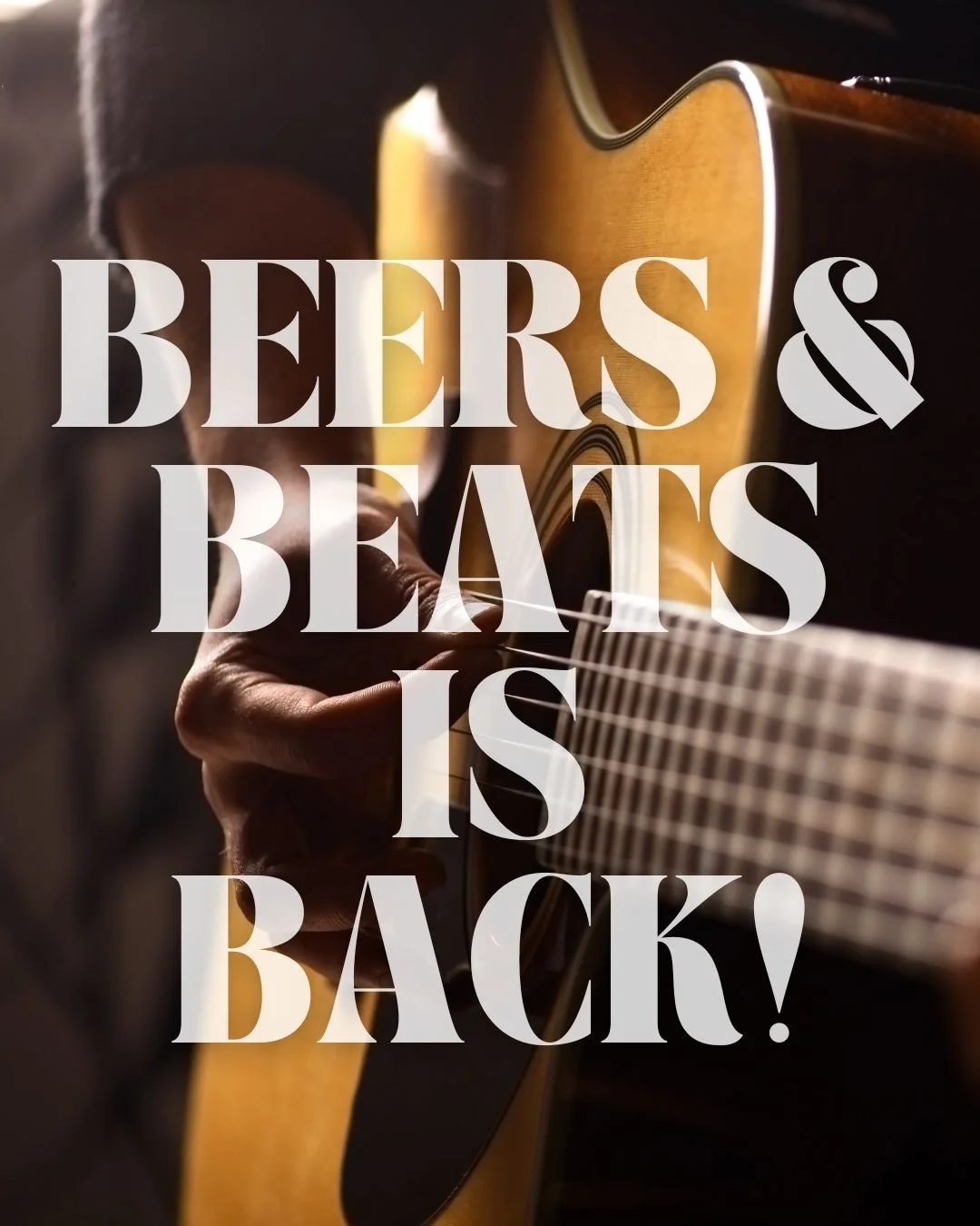 The warmer weather’s here and that means Beers & Beats is back!
We’re kicking off this Saturday, 25th October from 3–6pm with @clancy.pye.
Join us on the last Saturday of every month for great tunes, cold brews and delicious foo