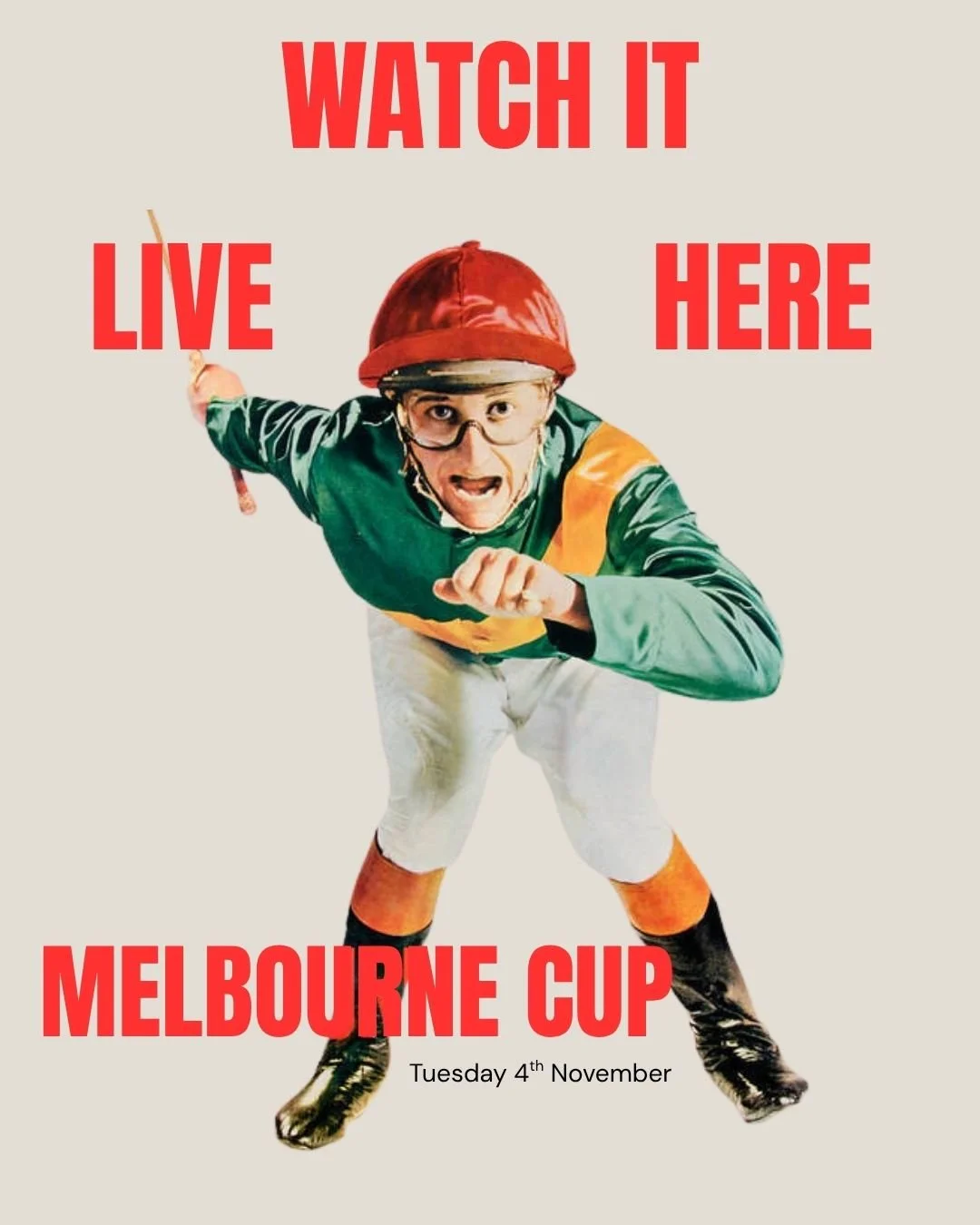 Come celebrate the MELBOURNE CUP! The race that stops the nation!

This Tuesday 4th November, we&rsquo;re opening our doors from 1pm, serving up cold beer and delicious pizza while you catch all the pre-race coverage and the main event LIVE at 3pm.

