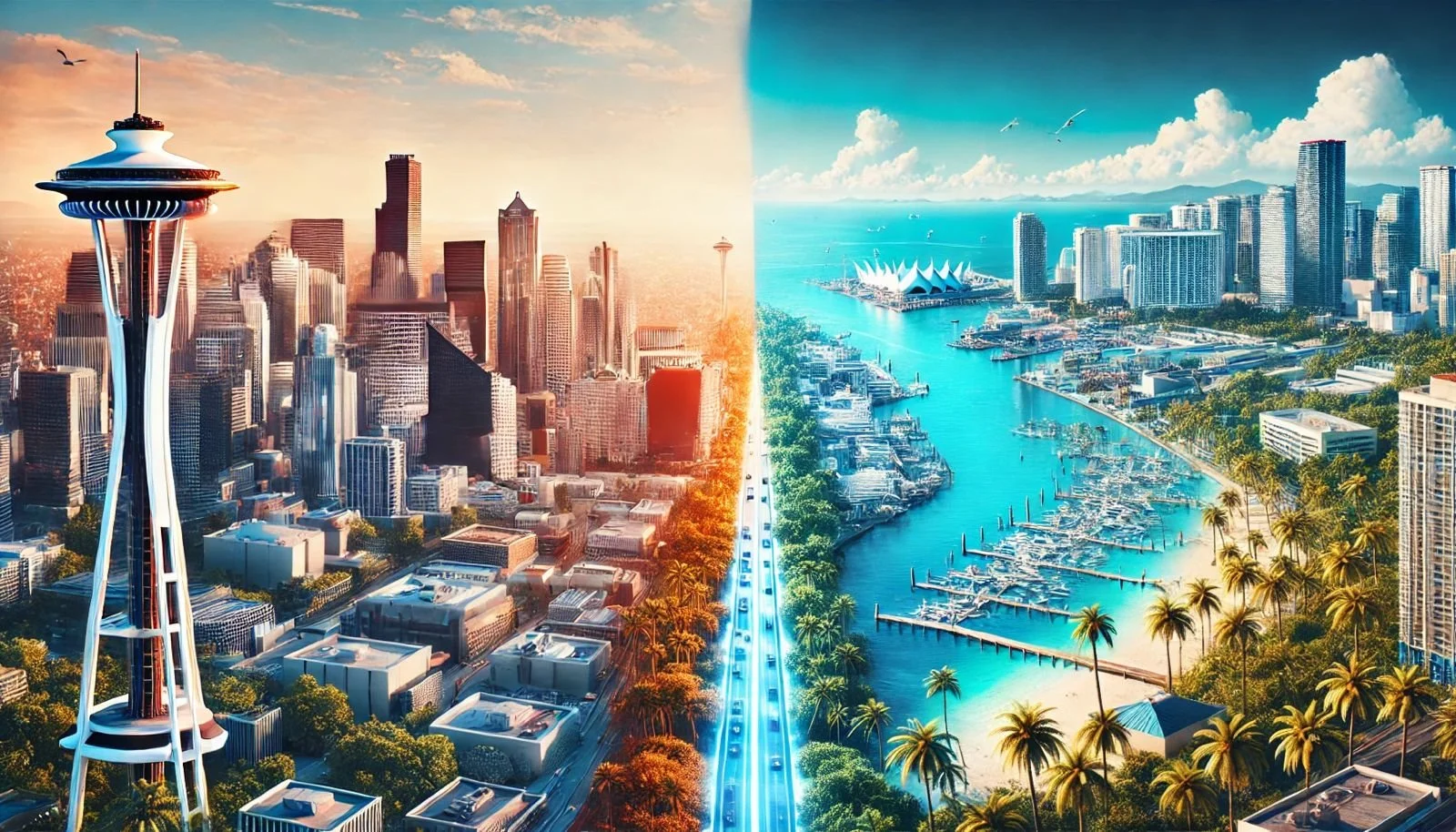 Seattle vs. Miami – Which city has a stronger economy? — Apartment