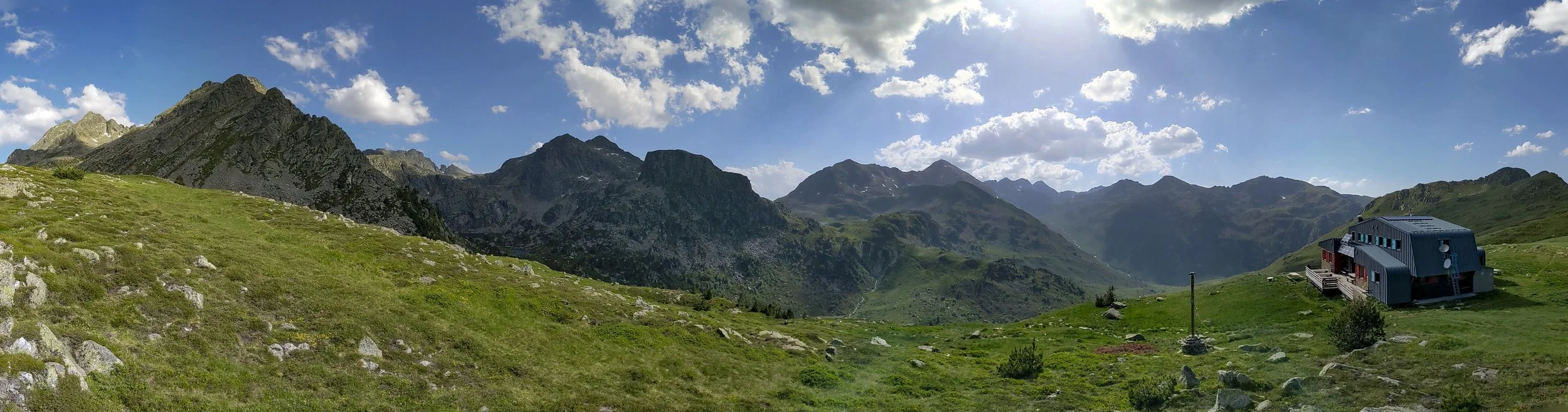 Pano around Refuge du Ruhle