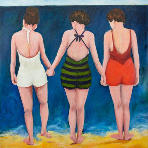 Lakeside 48" X 48" oil on board