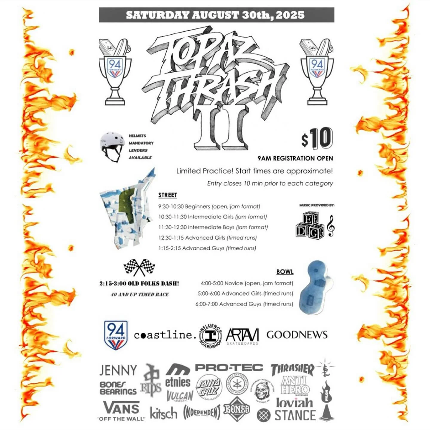 Supporting events across #canada #skateboardcontest #victoria #topazskatepark
