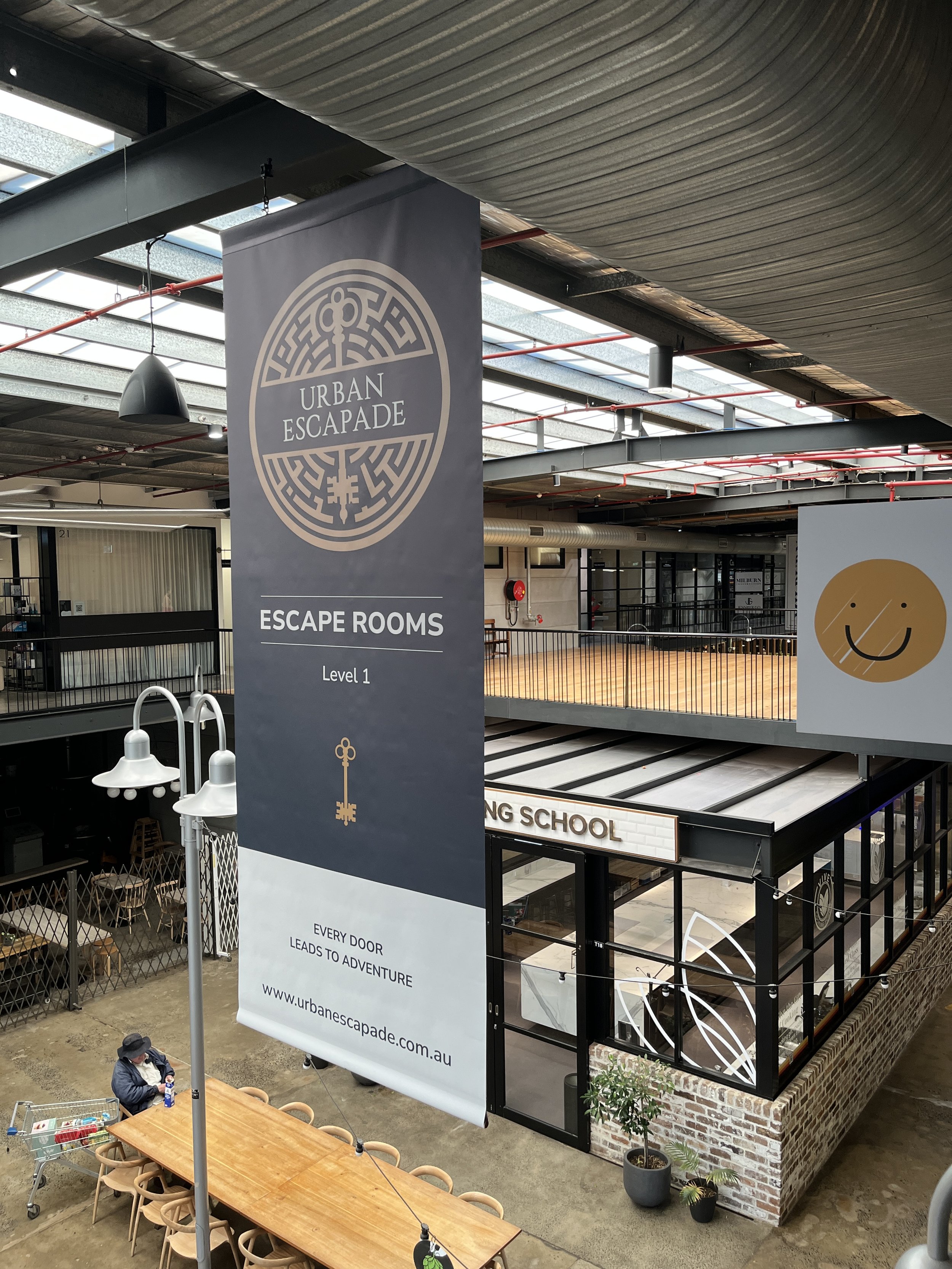 Hanging Banner Urban Escapade.JPG