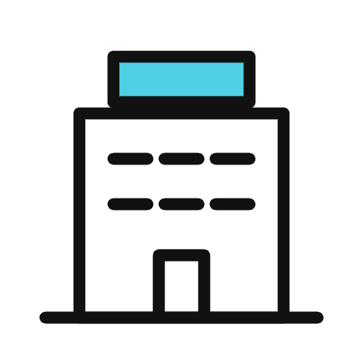 construction facility building signage icon