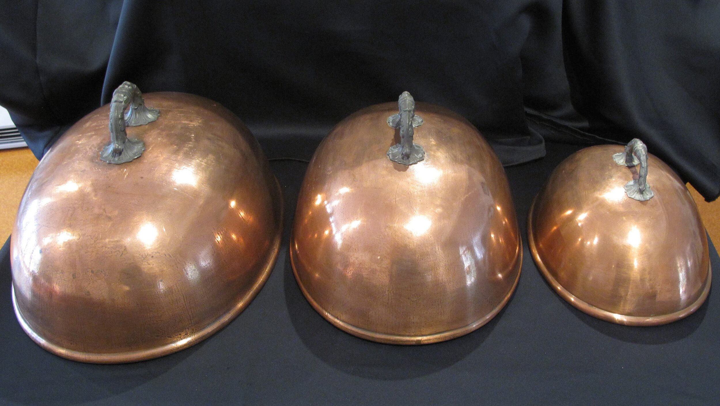 Sequential Copper Plated Cloches